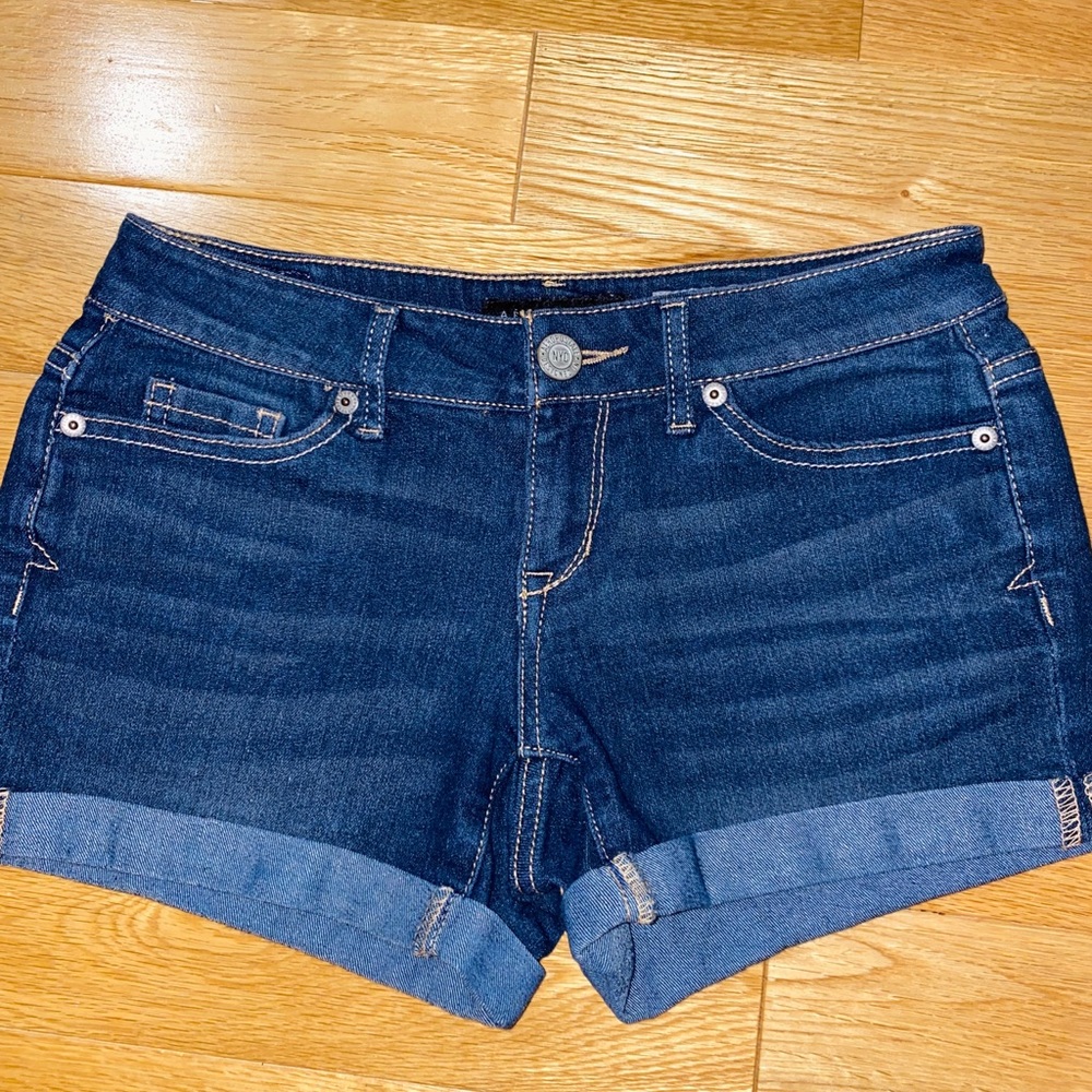 Aeropostale Midi Blue Jean Shorts
